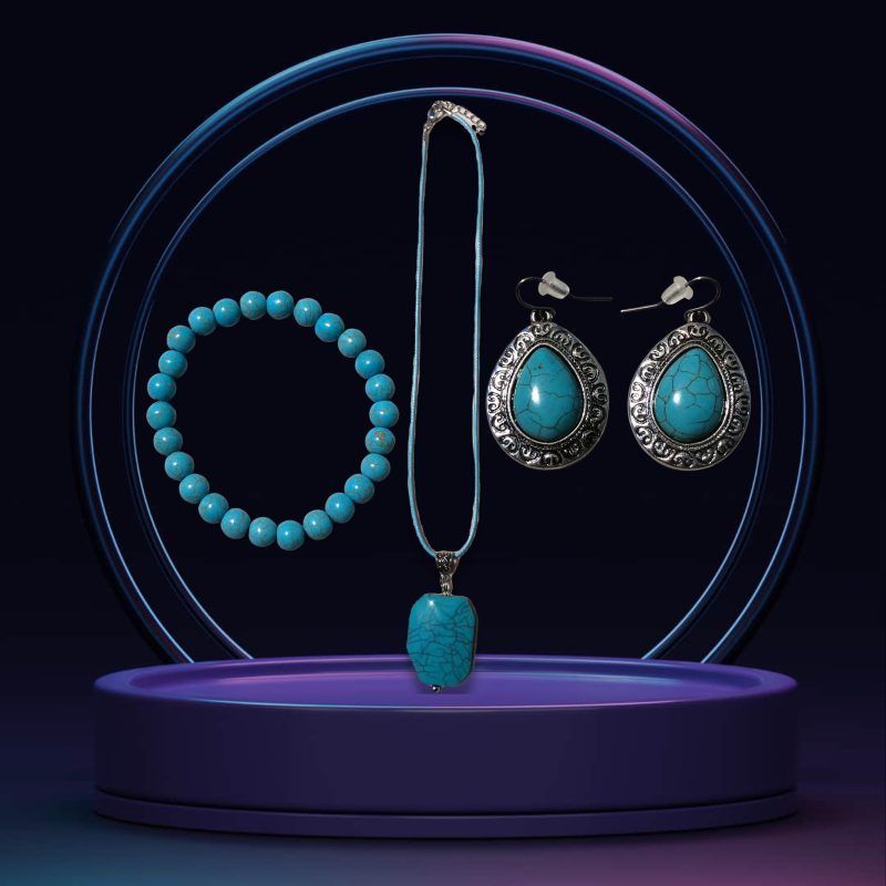 Turquoise Teardrop - Image 2