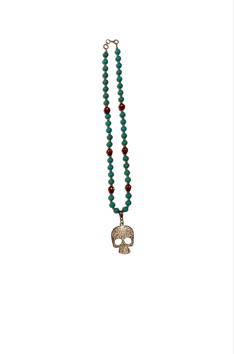 Turquoise Skully - Image 3